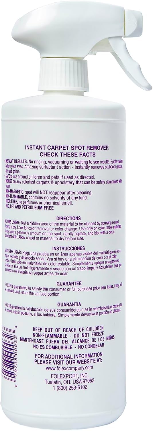 Folex Inst Carpt Spot Rmvr, 32 Ounce