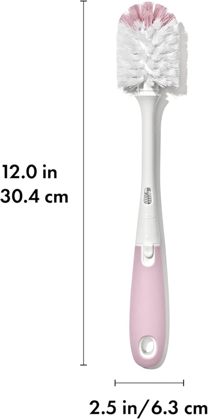 OXO Tot Bottle Brush with Nipple Cleaner, Gray