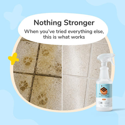 kin+kind Pee+Stain+Odor Destroyer - Multisurface - Maximum Strength - Stops Re-Marking - USDA Certified Biobased - Citrus - 32 fl oz