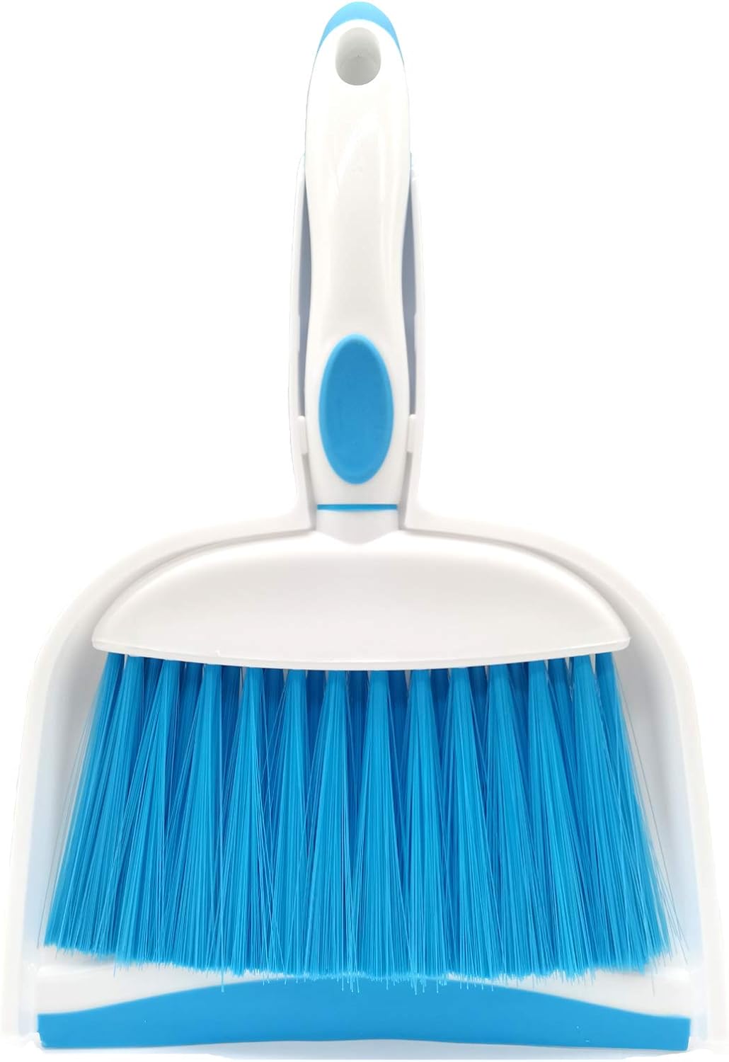 Mini Broom and Dustpan Set-Mini Whisk Set for Desk, Housekeeping, Office, Kitchen, Pet Nest, etc.,Daily Cleaning Necessity Plastic Mini Dustpan Set (Gray)
