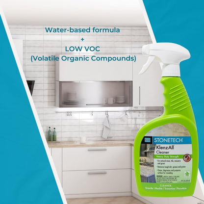 StoneTech KlenzAll Cleaner, 24OZ (709ML) Spray Bottle