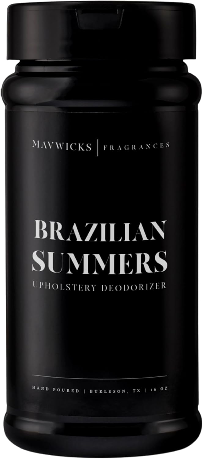 Mavwicks Fragrances - Upholstery Deodorizer (Enchanted Rouge) 16 Oz - Rug, Couch & Carpet Deodorizer - Vacuuming Powder, Pet Safe Carpet Freshener Powder - Odor Eliminator for Home
