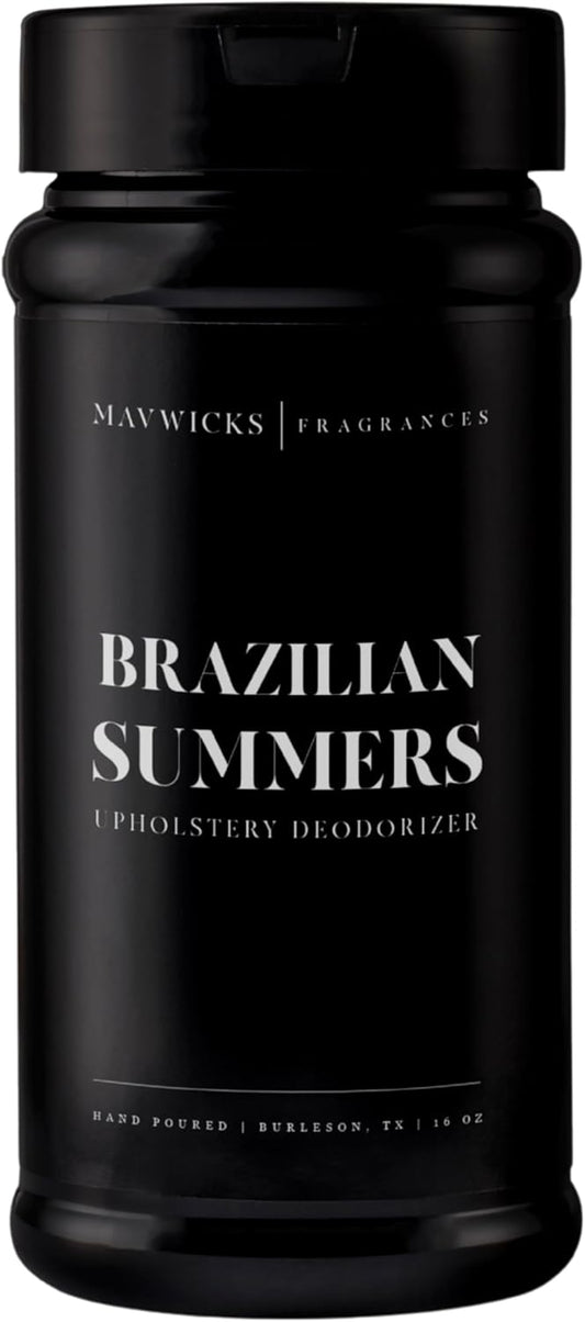 Mavwicks Fragrances - Upholstery Deodorizer (Enchanted Rouge) 16 Oz - Rug, Couch & Carpet Deodorizer - Vacuuming Powder, Pet Safe Carpet Freshener Powder - Odor Eliminator for Home