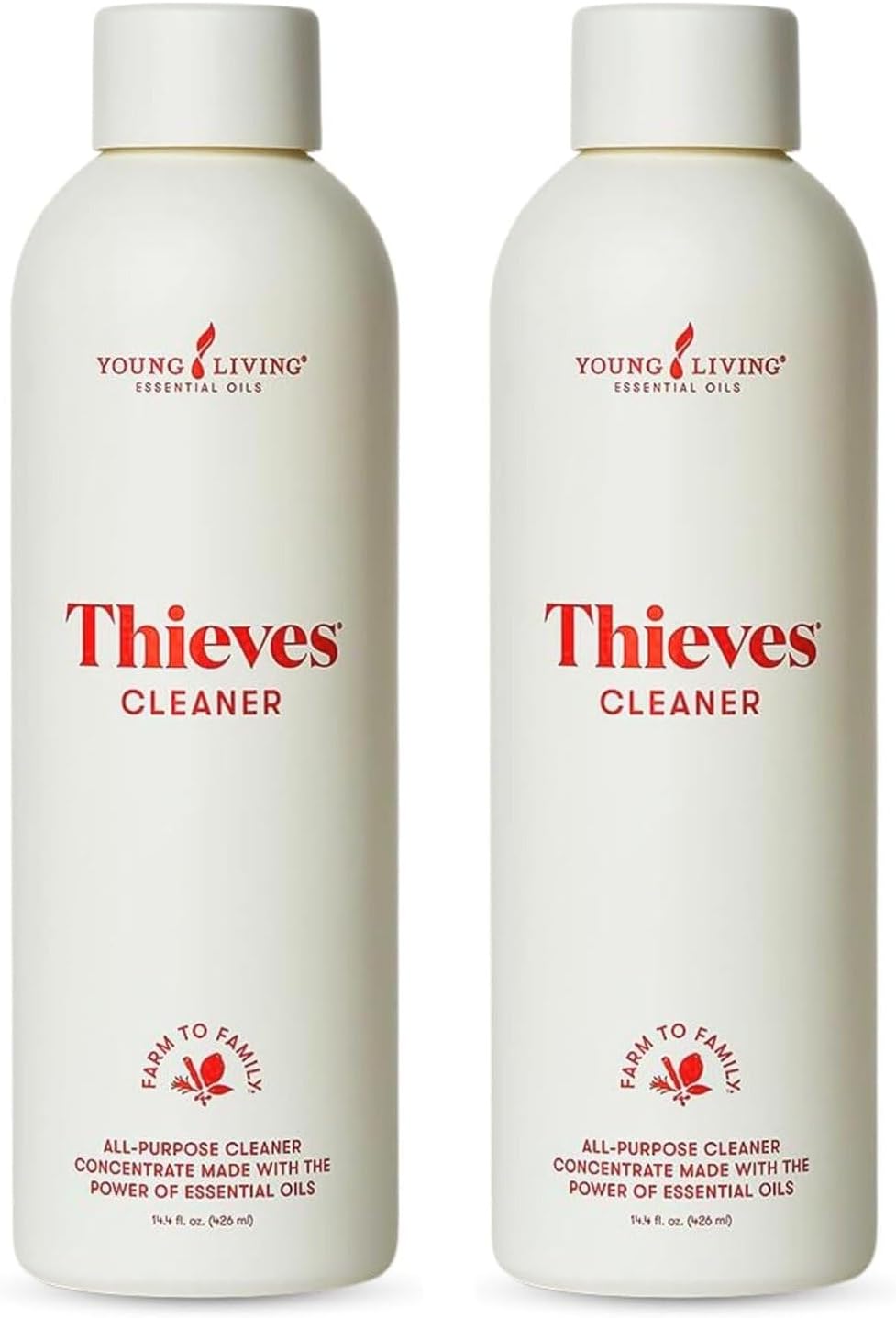 Thieves Household Cleaner | 14.4 oz | Plant-Based Multi-Surface Solution Infused with Essential Oils | Dilute for Floors, Carpets, Glass, Counters, Appliances, and General Home Cleaning