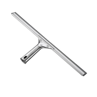 Unger Professional Stainless Steel Heavy-Duty Squeegee, 12", Silver
