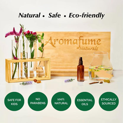 Peppermint Room, Linen & Pillow Spray by Aromafume | 100ml/3.38 fl oz | with Pure Peppermint Essential Oil | Aromatherapy Spray for Relaxation, Sleep & Stress Relief | Mist for Bedding, Fabrics