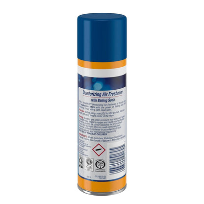 Baking Soda Air Freshener, Aerosol, Light Fresh, 7 oz
