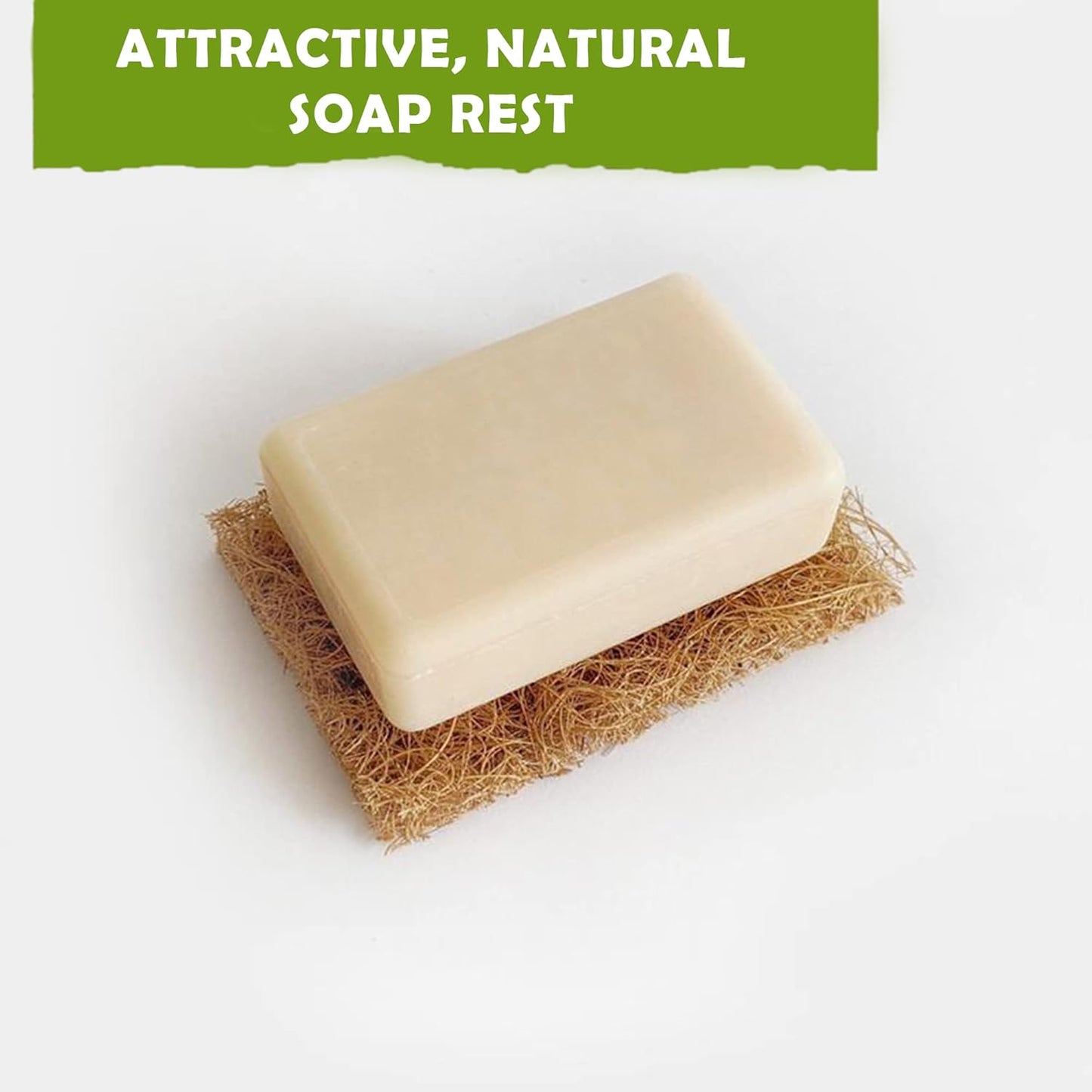 Coconut Scrubber(6) - Natural Dish Scrubber | Eco Friendly & Non-Scratch Coconut Husk Scouring Pad