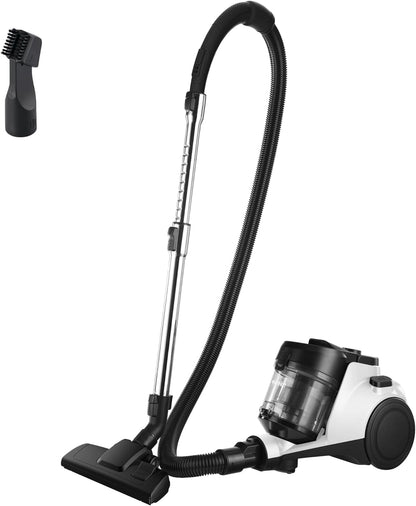 Eureka WhirlWind Bagless Canister 2.5L Vacuum Cleaner, Lightweight Vac for Carpets and Hard Floors, NEN110A, Blue