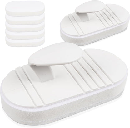 TidyMister Hot Tub & Spa Scrub Pad – Flexible Handheld Non-Scratch Scouring Pads for Pool Tile & Surface Cleaning, Replaceable Design, 2 Pack