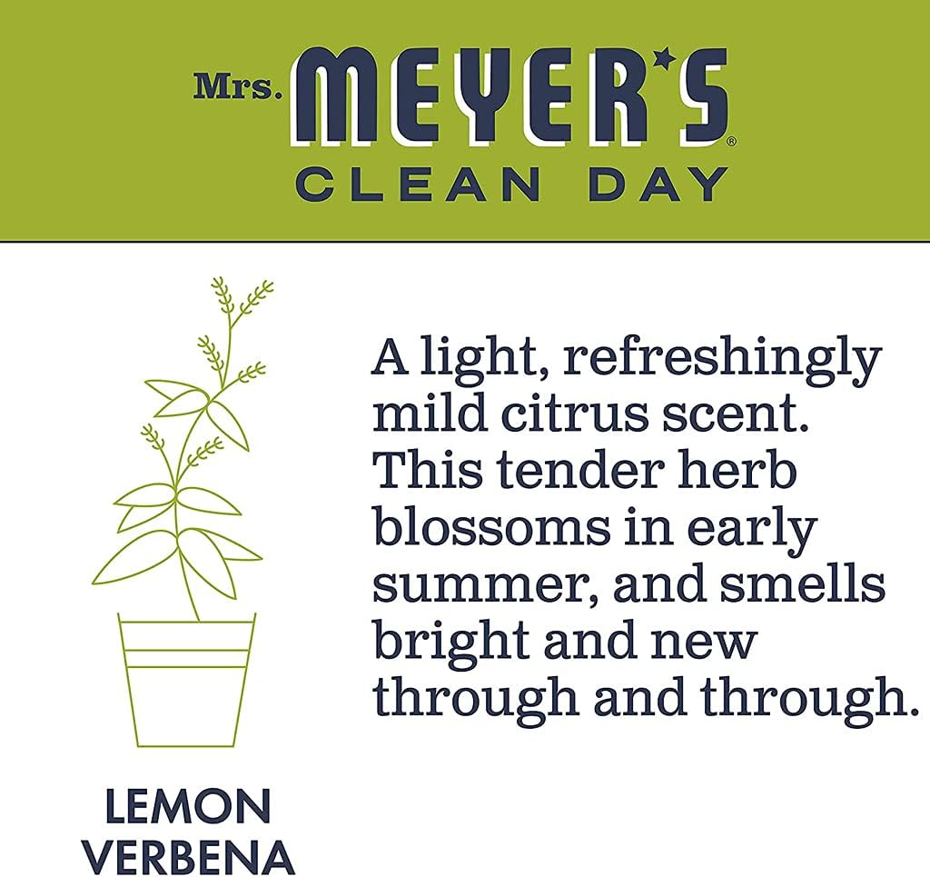 Mrs. Meyer's Tub and Tile Cleaner, Lemon Verbena - (Case of 6 - 33 fl oz)
