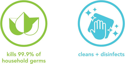 Method Antibacterial Toilet Bowl Cleaner, Spearmint, Kills 99.9% of Household Germs, 24 Fl Oz (Pack of 6)