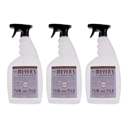 Mrs. MEYER'S Clean Day Tub & Tile Cleaner Lavender 33 Fl Oz (Pack of 3)