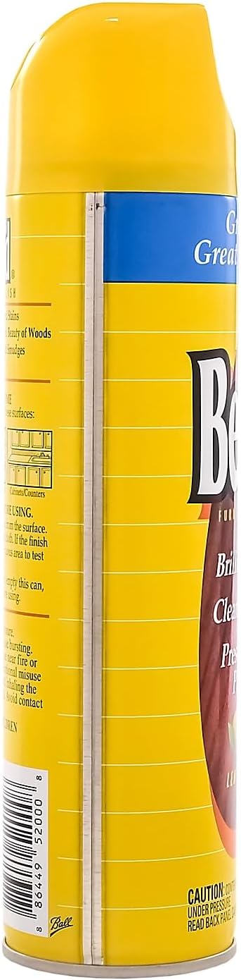 Behold Furniture Polish, Lemon, 12.5 Ounce