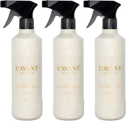 L'AVANT Collective Multipurpose Surface Cleaner | Provides a Powerful Clean to Remove Grease & Grime | Fresh Linen Scent (16 Fl oz)