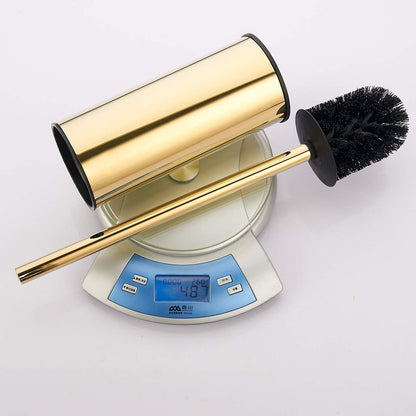 BGL Stainless Steel 304 Black Toilet Bowl Brush and Holder Set Cleaning Tool Holder with Toilet Brush