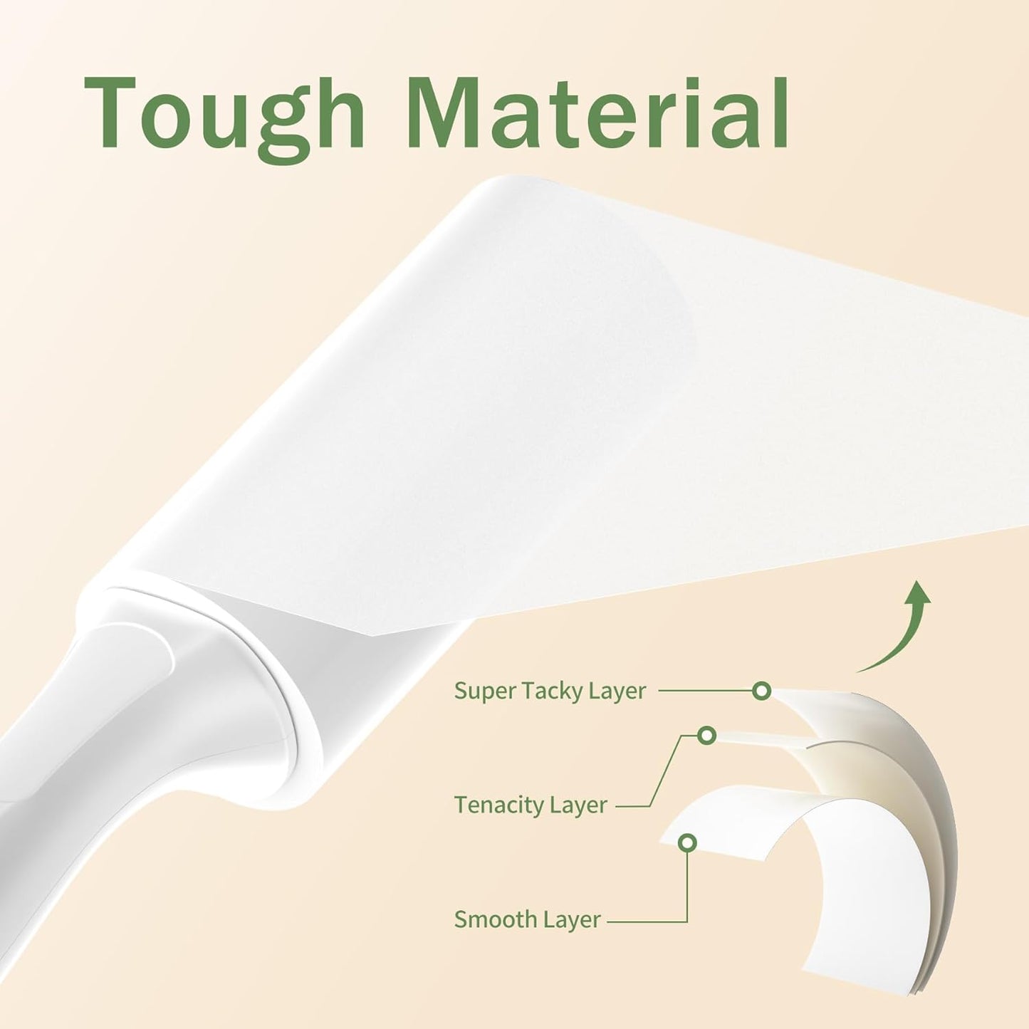 Extra Sticky Lint Roller for Pet Hair, 600 Sheets with 2 Reinforced Handles, Heavy Duty Lint Roller for Clothes, Couch, Furniture & Car