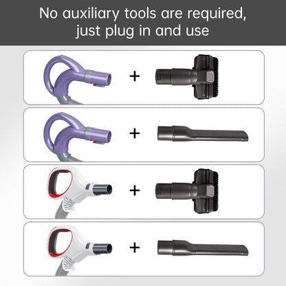 Upgraded Vacuum brush Attachment tool Compatible with Shark Navigator Lift-Away NV350 NV351 NV352 NV356E NV360 NV361 NV500 NV501 NV502 Series 2-in-1 Gap Tool Brush Removable Brush Replacement Parts