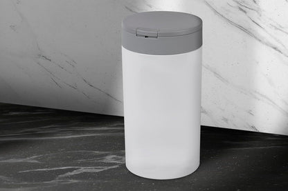Inevibe Disinfecting Wipes Dispenser - Push Button Decorative Holder for Standard Cleaning Wipes Container, Use in Kitchen Countertop, Bathroom, Classroom (White)