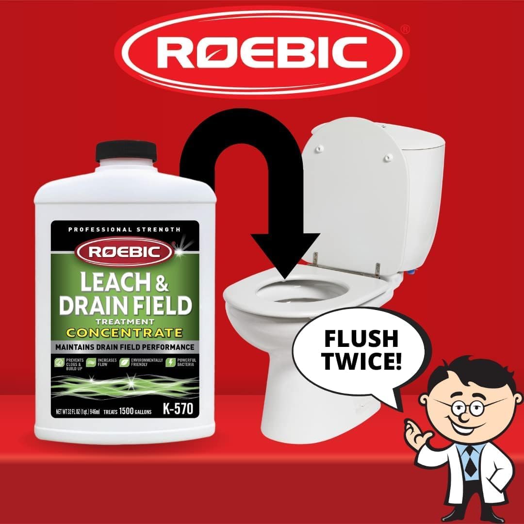 Roebic K-570-Q 32-Ounce Leach And Drain Field Opener Concentrate