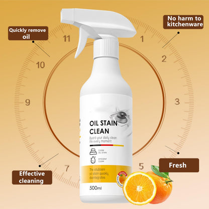 Kitchen Pots and Pan Cleaner,500ML Foam Heavy Oil Cleaner Sprays ,Oven Cleaning, Heavy Stain Cleaner Liquid, Clean Up Kitchen Oil Stains, All Purpose Clean Stian with cleaning rags and wire rags