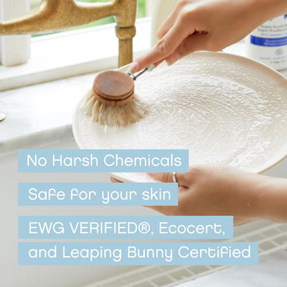 AspenClean | Dish Soap & Refill | Eucalyptus and Rosemary | Liquid Dishwashing Detergent Soap | Non - Toxic | 100% Natural | EWG Verified | 64 fl oz - Refills Over 3.5 Standard Soap Bottles