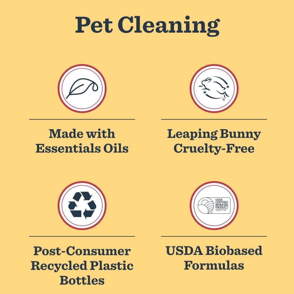Mrs. MEYER'S CLEAN DAY Pet Multi-Surface Cleaner, Orange Blossom Scent, 16oz
