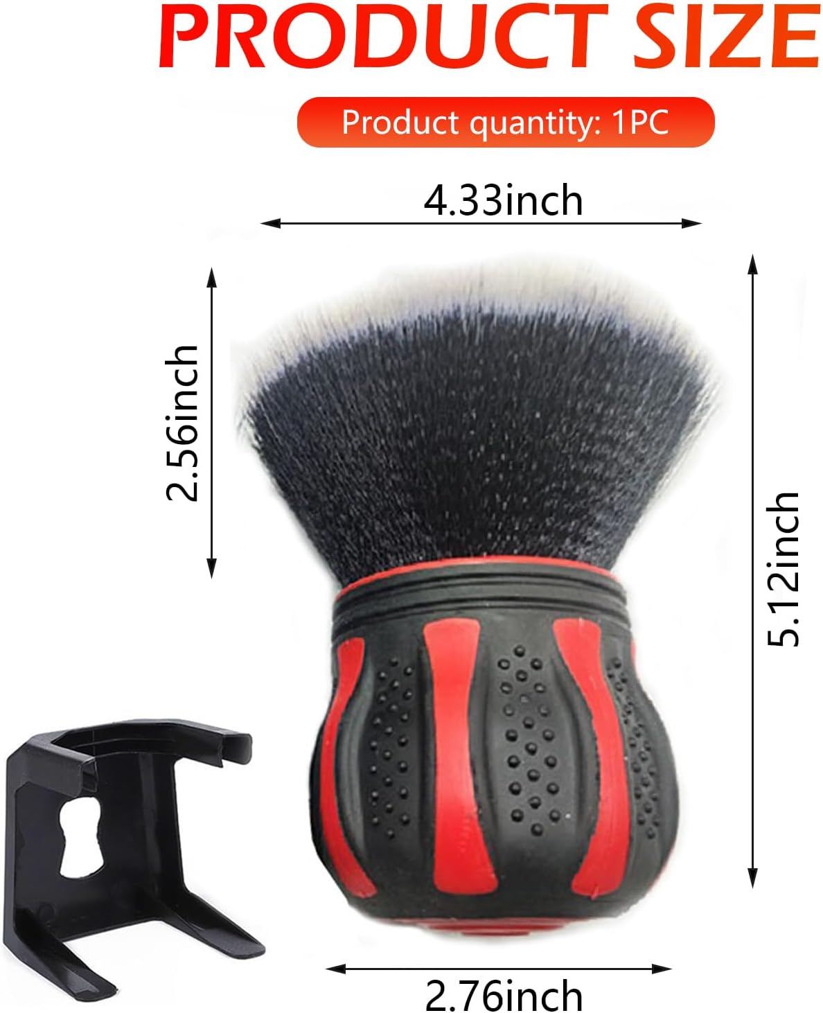 Car Detailing Brush, Ultra Soft Tire Shine Brush with Storage Rack, Interior Cleaning Tool, Universal Beauty Tools for Most Cars (Blue)