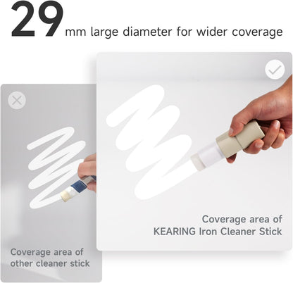 KEARING Iron Cleaner Paste | Instantly Cleans Hot Iron Soleplates - Removes Melted Fabric, Starch & Glue, Restores Steam Performance for All Irons