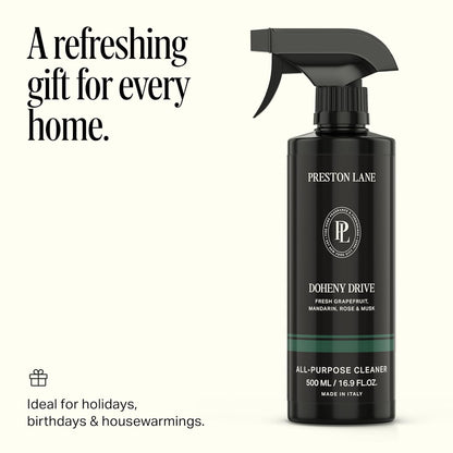 Preston Lane Luxury All-Purpose Cleaner, Mayfair Scent | Bio-Based Multi-Surface Spray | Streak-Free Finish, Lifts Dirt, Smudges & Grease | Vegan & Cruelty-Free