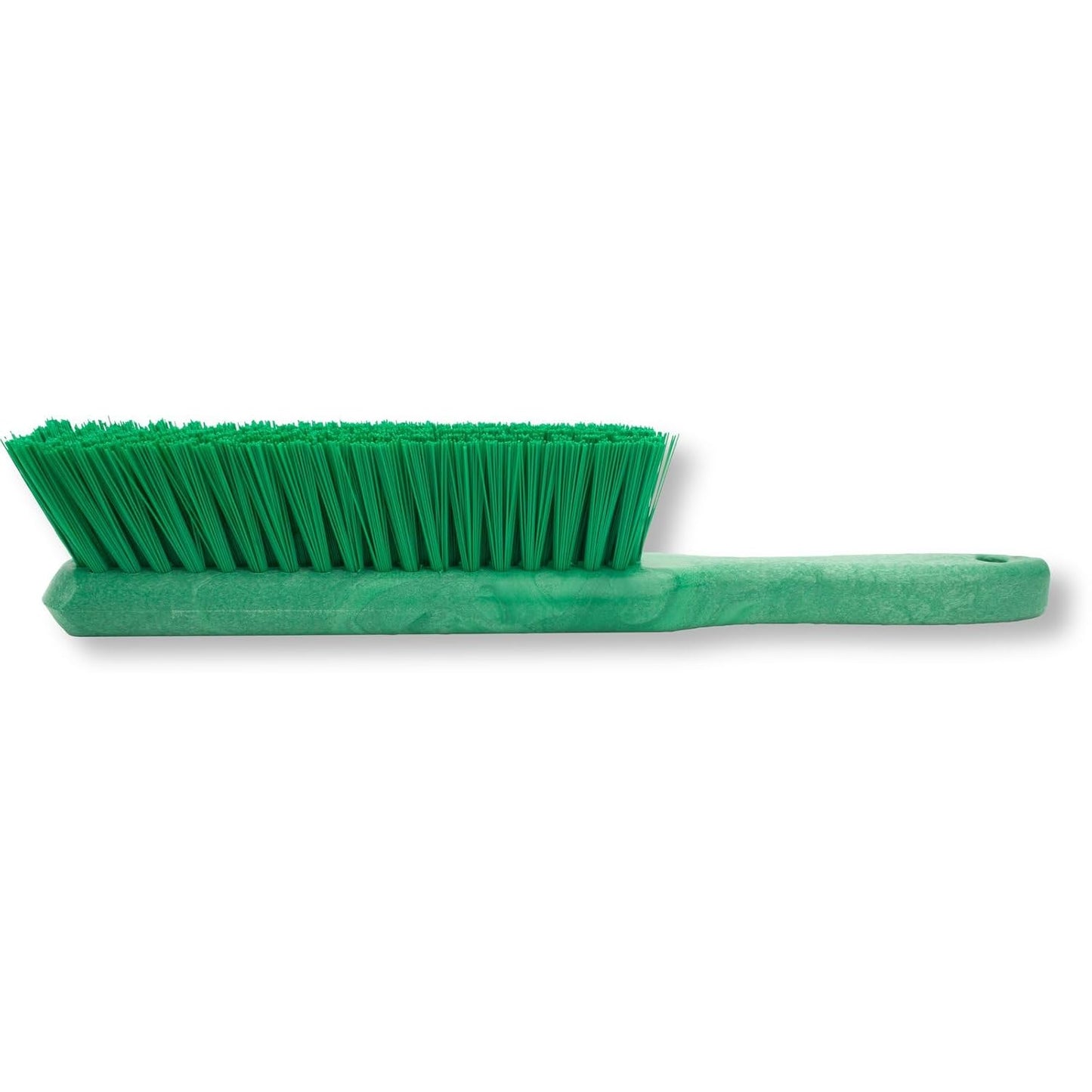 SPARTA Handheld Soft Counter Brush 8 Inch Bristle Span, Multi-Use Dust Brush with 5 Inch Handle for Tables, Countertops, and Delicate Surfaces, Polyester, Orange