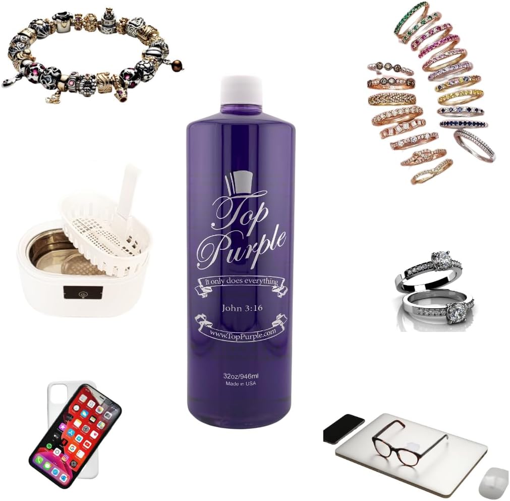 Jewelry and More Cleaner 8 Ounce Spray Bottle