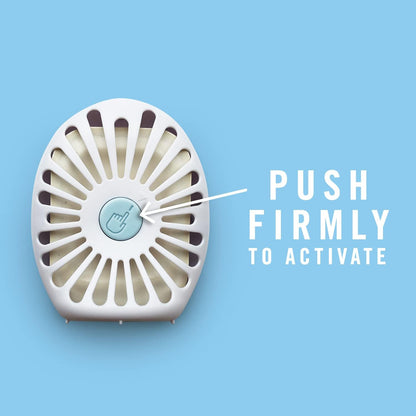 Febreze Bathroom Air Freshener, Odor-Fighting, Plug In Alternative, Air Fresheners for Small Spaces in Home, Bathroom, Kitchen, & Closet, Pet & Litter Box Odor Fighter, Gain Original Scent, 4ct