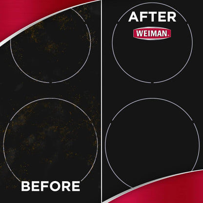 Weiman Ceramic & Glass stove top Cleaner & Polish - 22 Fluid Oz - Daily Cleaner - Shines & Protects Glass & Ceramic Smooth Top Ranges - Gentle Formula