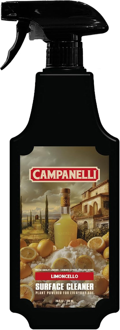 CAMPANELLI Multi-Surface Cleaner Spray – All Purpose Cleaning Spray, The Signature Scent, 20 oz