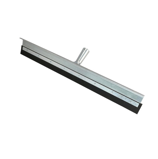 Unger Professional AquaDozer MAX 24” Smooth Surface Straight Floor Squeegee, Flood Cleanup Scrubber for Floors and Asphalt, Cleaning Tool to Easily Move Water and Debris