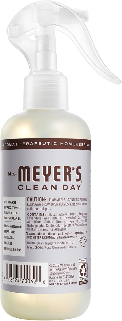 MRS. MEYER'S CLEAN DAY Room Spray, Lemon Verbena Scent, 8 Fl Oz Bottle