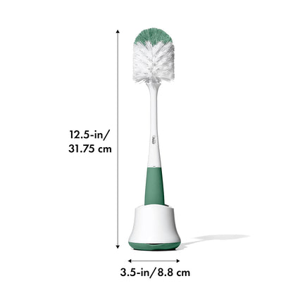 OXO Tot Bottle Brush with Stand, Baby Bottle Brush