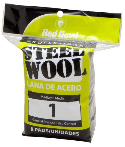 Red Devil 0310 Steel Wool, 0000 (Pack of 16)
