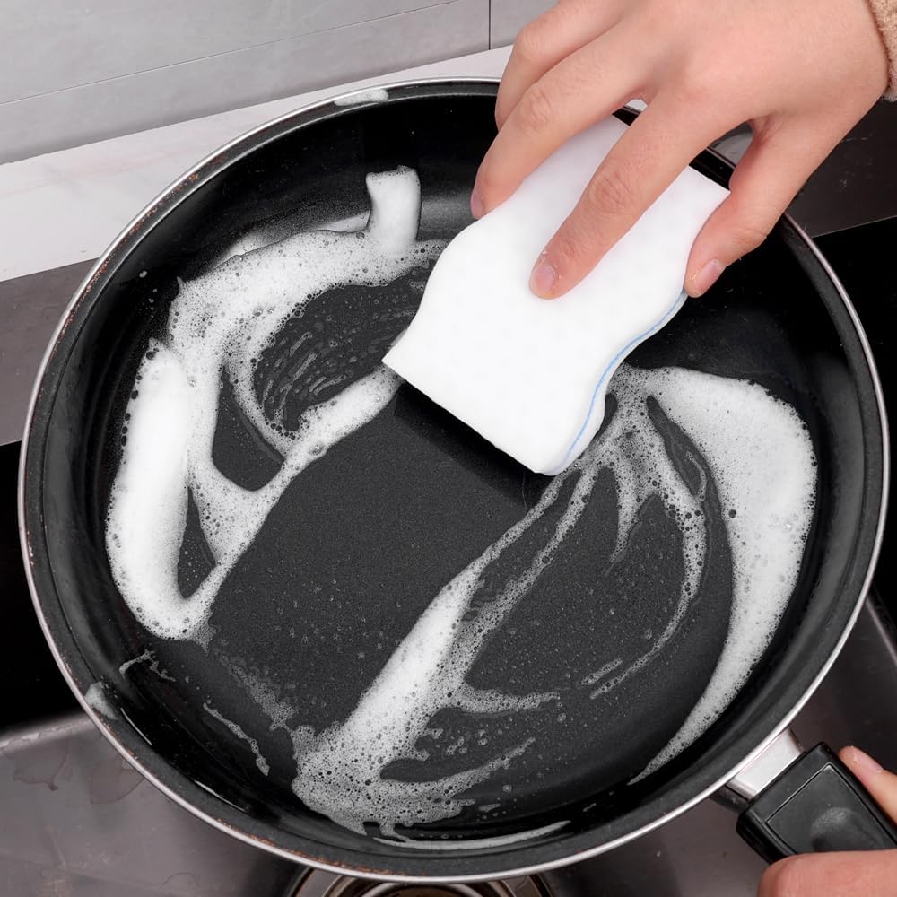 5PCS Magic Sponge Melamine Compression Dish Sponges High Density Clean Tools Kitchen Household Cleaning Supplies