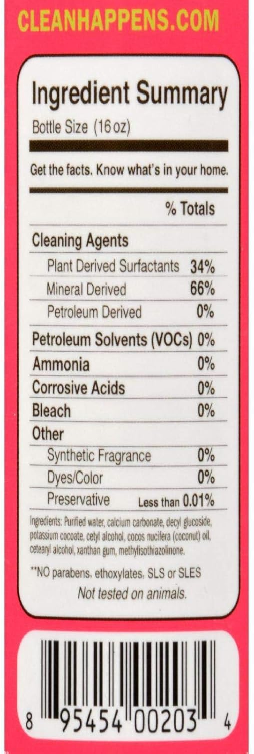 Better Life Sink Scrubber, Kitchen and Bath Cleaner, Tub and Tile Scrub, Stainless Steel and Granite Cleaner, 16 Ounce, Pack of 2