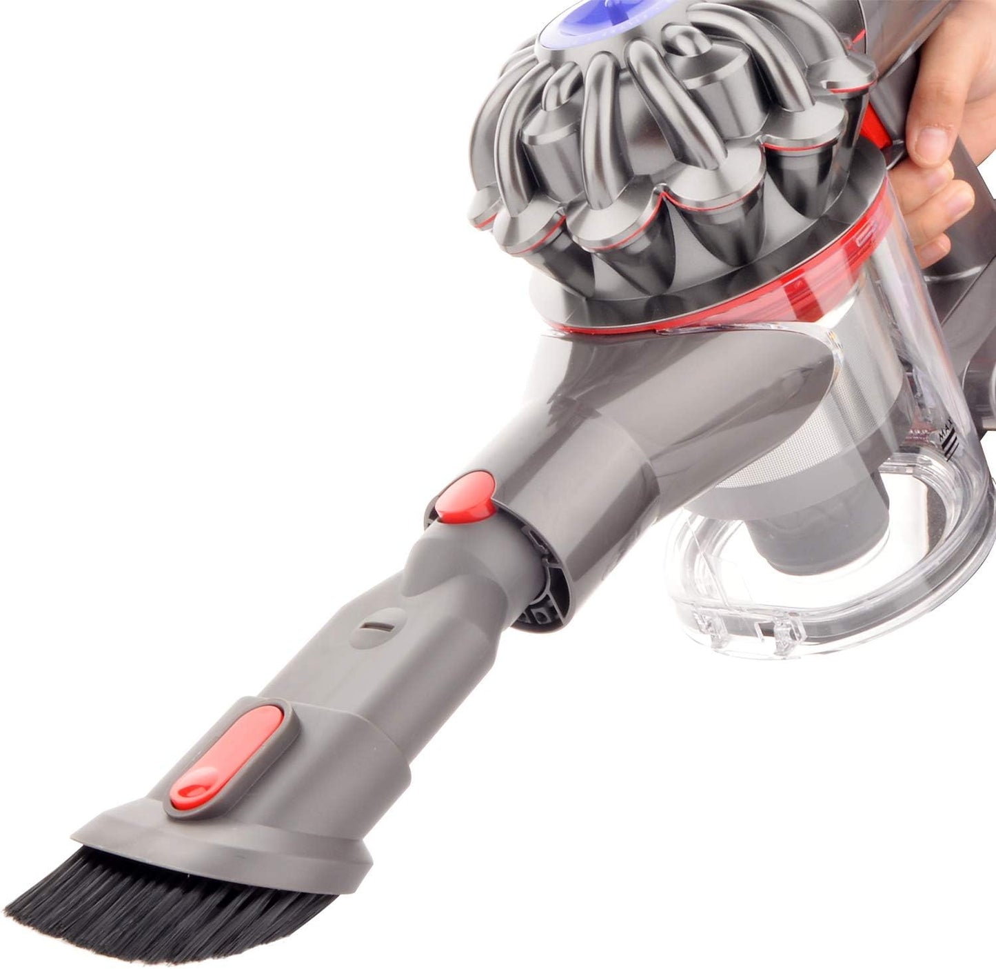 Fulllclean Crevice Tool Attachment Compatible with Dyson Gen5 V15 V15s V12 V11 V10 V9 V8 V7 Vacuum Cleaner Accessories Replacement Parts Brush Nozzle