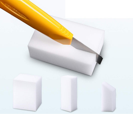 50 Pcs/lot Magic Sponge Eraser Multi-Functional Melamine Foam Cleaner 100x60x20mm