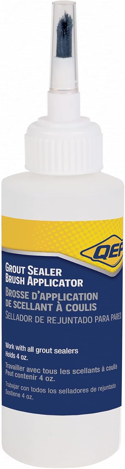 QEP Grout Sealer Applicator - 4 oz. Brush Bottle