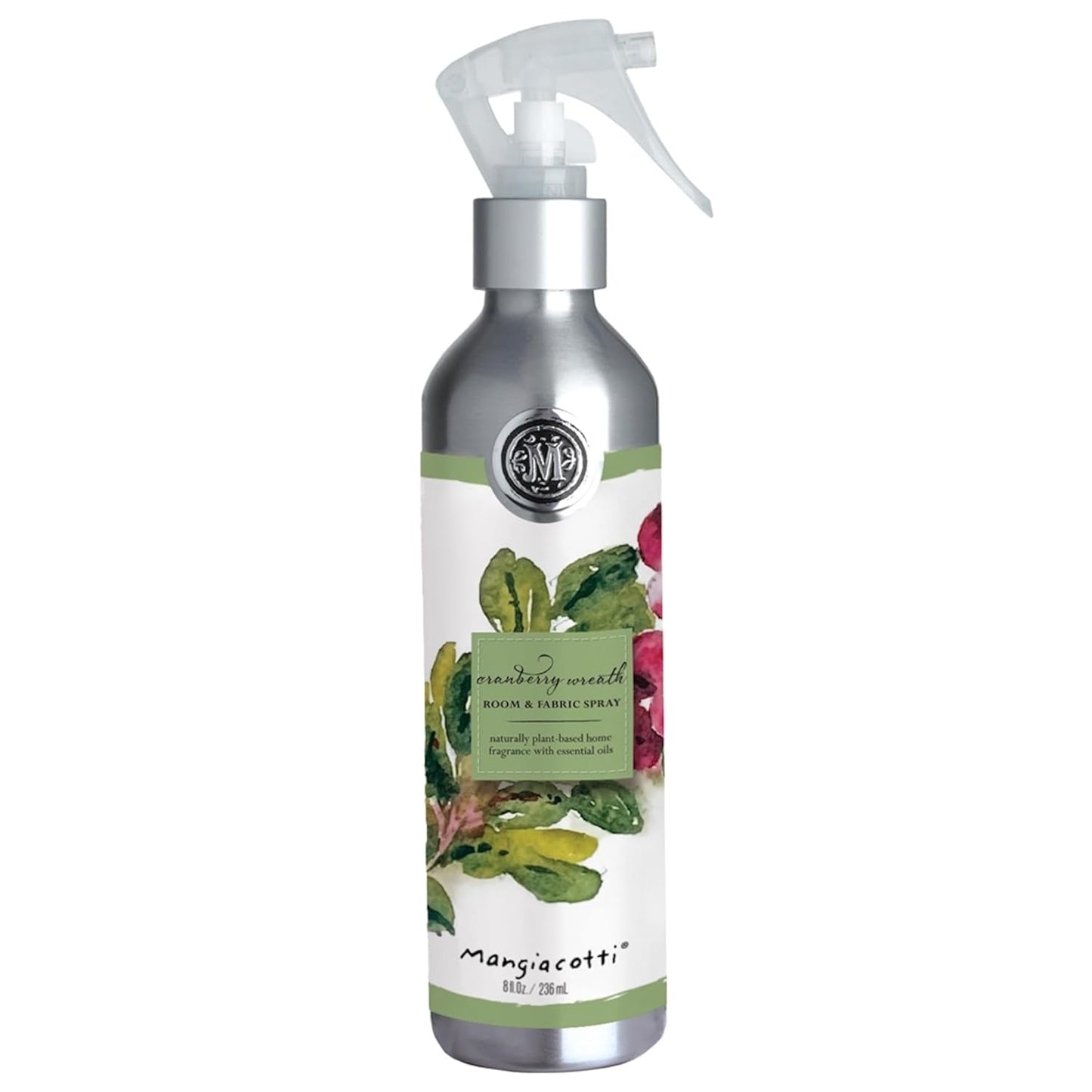 Mangiacotti Room Spritz Fabric Deodorizer Air Freshener Spray | Naturally Plant-Based with Essential Oils Room Fragrance, 8 Ounces, Gingerbread