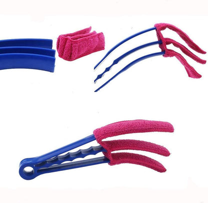 Replace Window Blind Cleaner Duster Brush Microfiber Sleeves/Blind Cleaner Tools/for Blinds/Shutters/Shades/Air Conditioner Vents Clean/10 Pcs (Not Include Blades)
