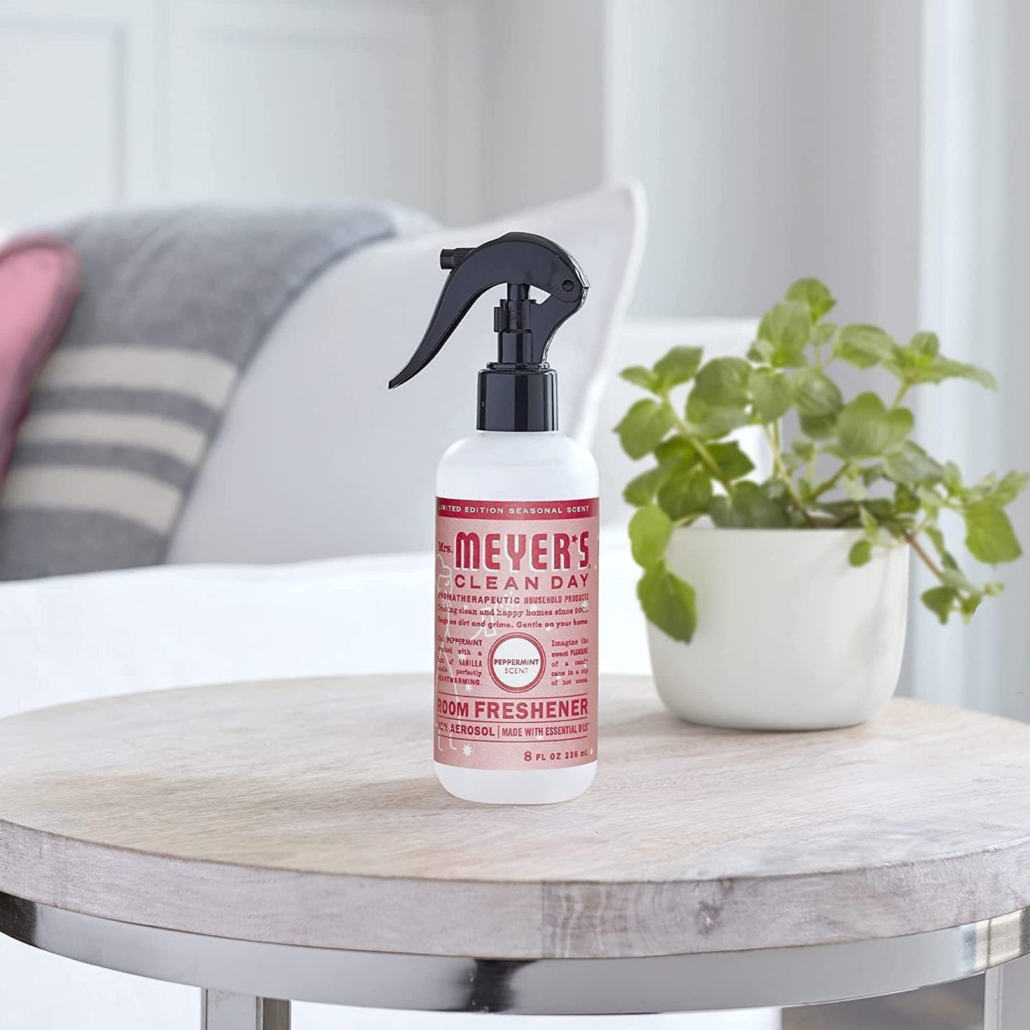 MRS. MEYER'S CLEAN DAY Room Spray, Lemon Verbena Scent, 8 Fl Oz Bottle