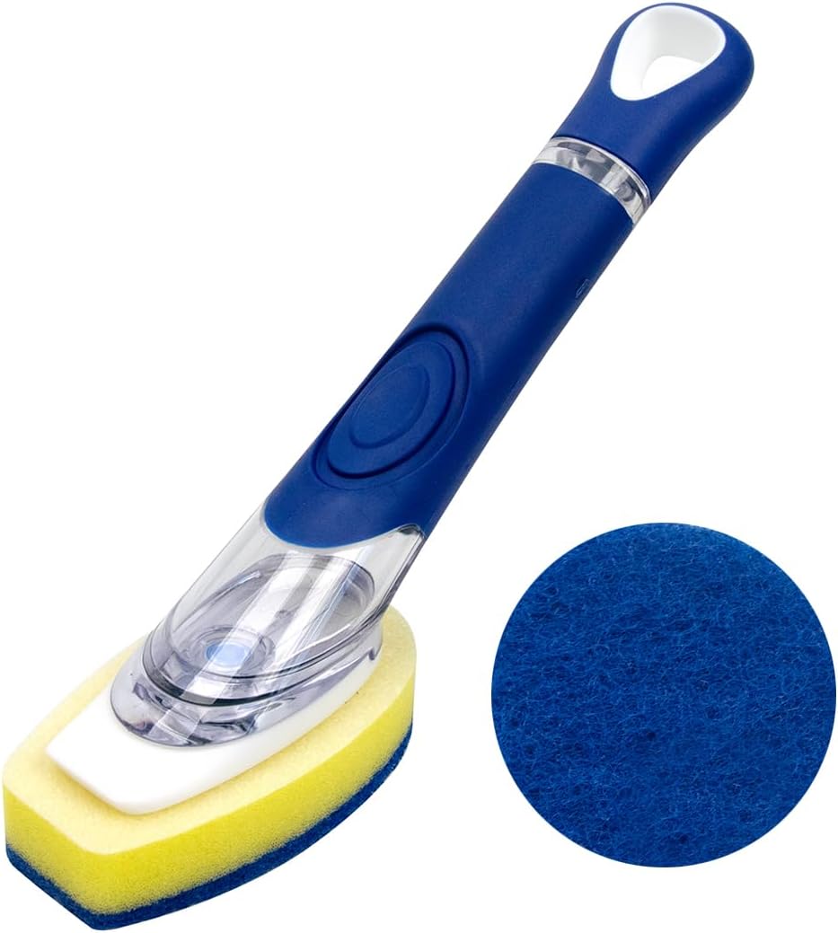 CELOX Dish Wand, Non-Scratch Dish Scrubber with soap Dispenser