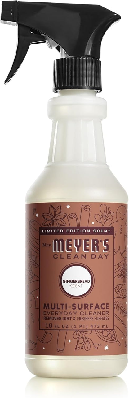 Mrs. MEYER'S Kitchen Set, Dish Soap, Hand Soap, and Multi-Surface Cleaner, 3 CT (Snowdrop)