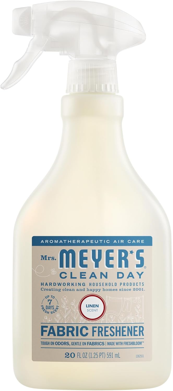 MRS. MEYER'S CLEAN DAY Fabric Freshener, Compassion Flower Scent, 20 Ounce Bottle